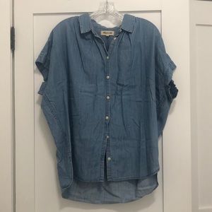 Madewell denim courier shirt